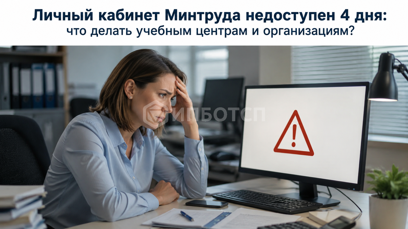 Личный кабинет Минтруда недоступен 4 дня: что делать учебным центрам и организациям? Личный кабинет Минтруда недоступен 4 дня: что делать учебным центрам и организациям?